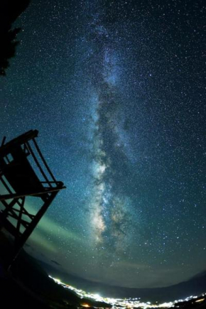 大自然の中で満天の星空体験